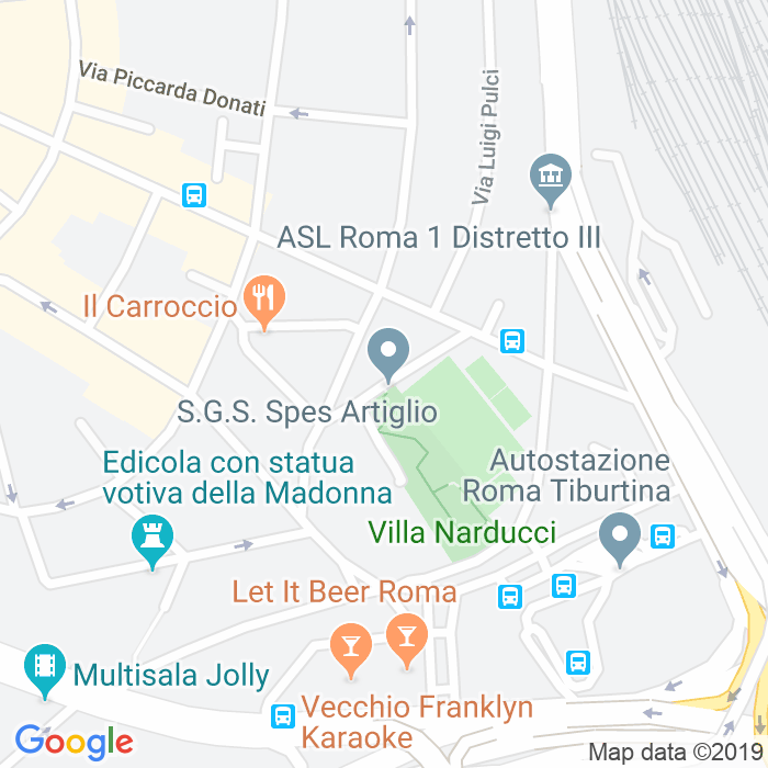 CAP di Via Boemondo a Roma