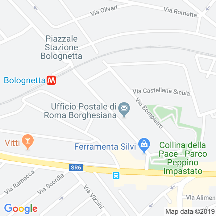 CAP di Via Bolognetta a Roma