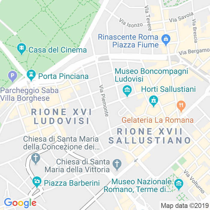 CAP di Via Boncompagni a Roma