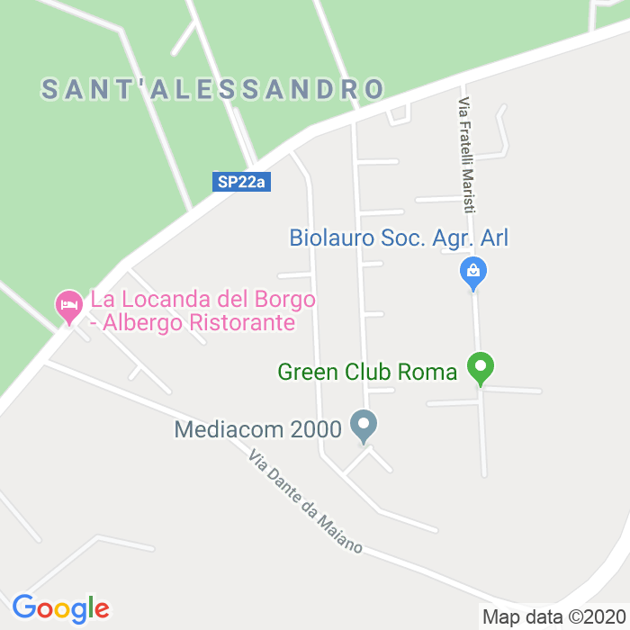 CAP di Via Bonvesin De La Riva a Roma