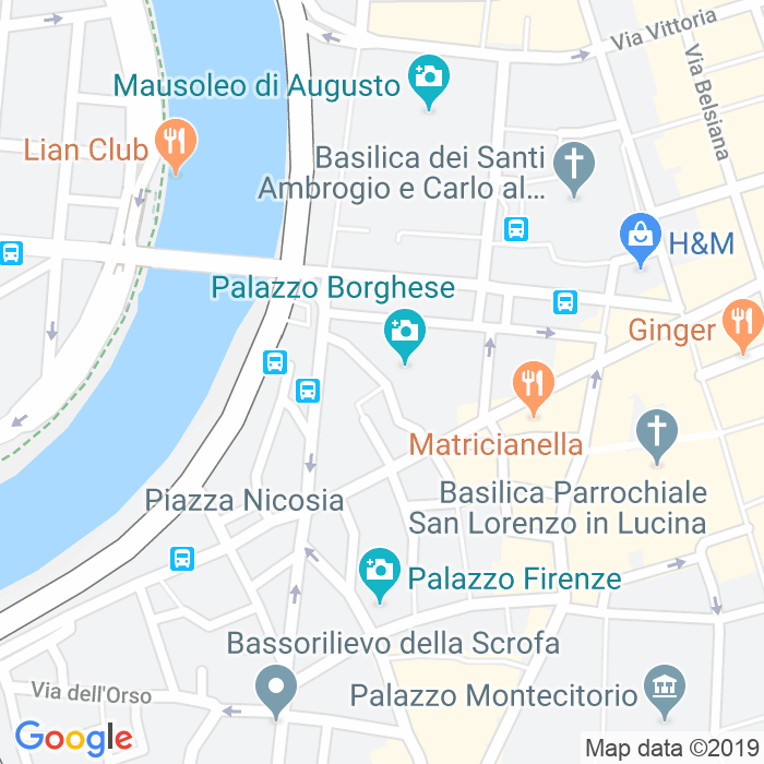 CAP di Via Borghese a Roma