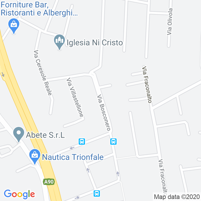 CAP di Via Bosconero a Roma
