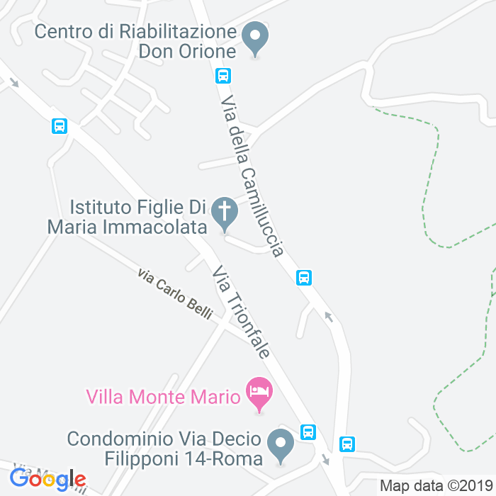 CAP di Via Brigida Postorino a Roma