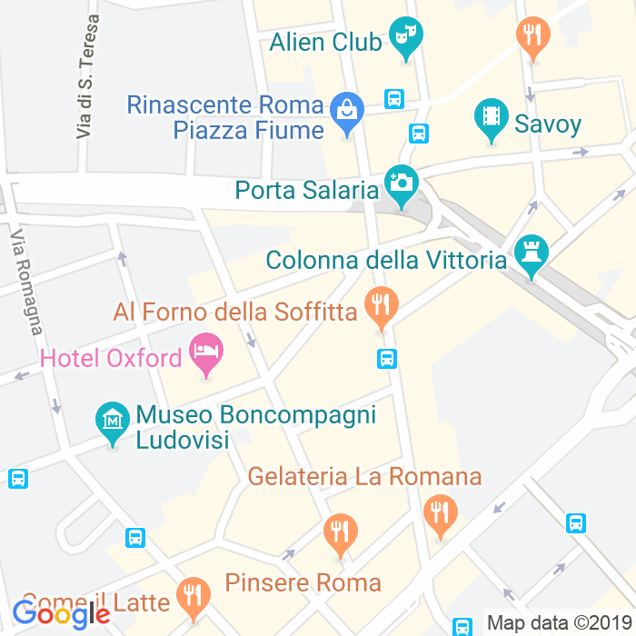 CAP di Via Calabria a Roma