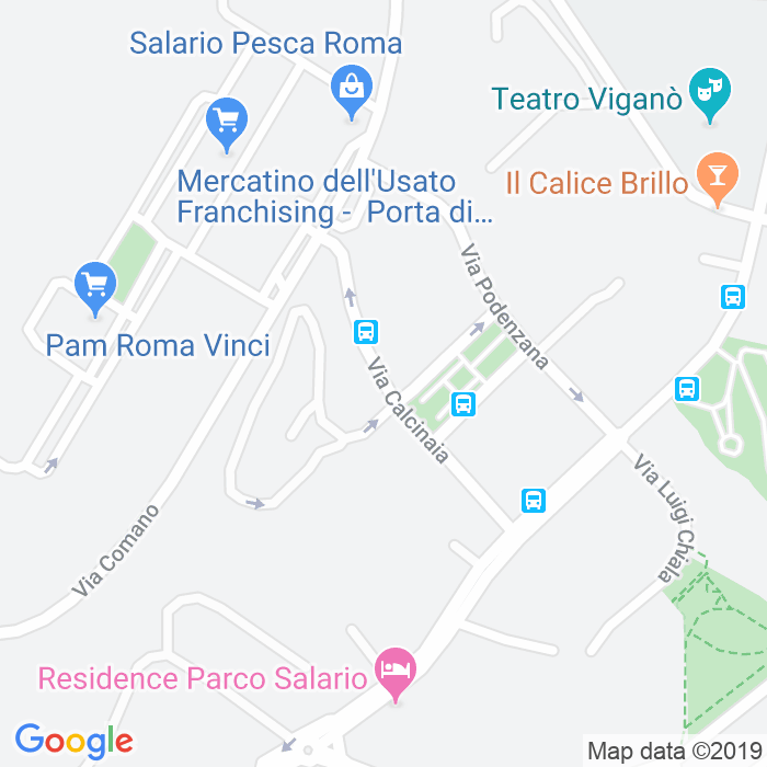 CAP di Via Calcinaia a Roma
