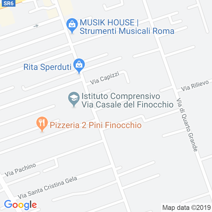 CAP di Via Camaro a Roma