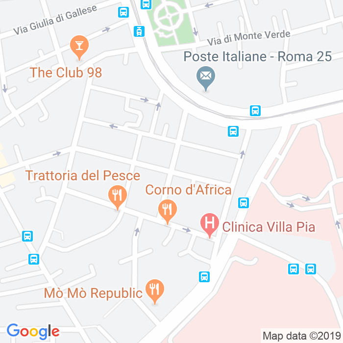 CAP di Via Camillo De Lellis a Roma