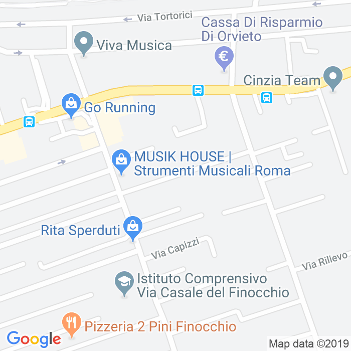 CAP di Via Canicatti a Roma