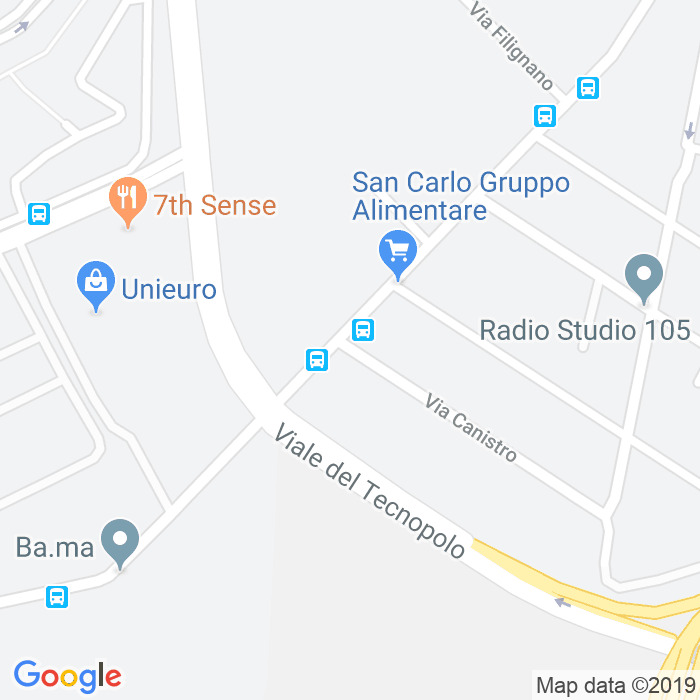 CAP di Via Canistro a Roma