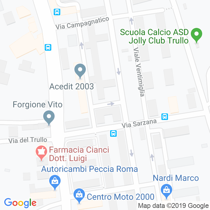 CAP di Via Capalbio a Roma