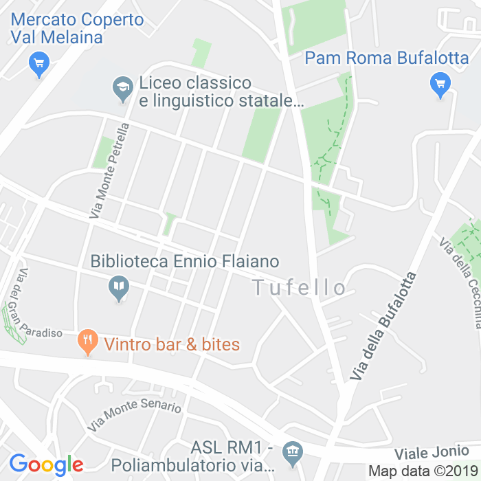 CAP di Via Capraia a Roma