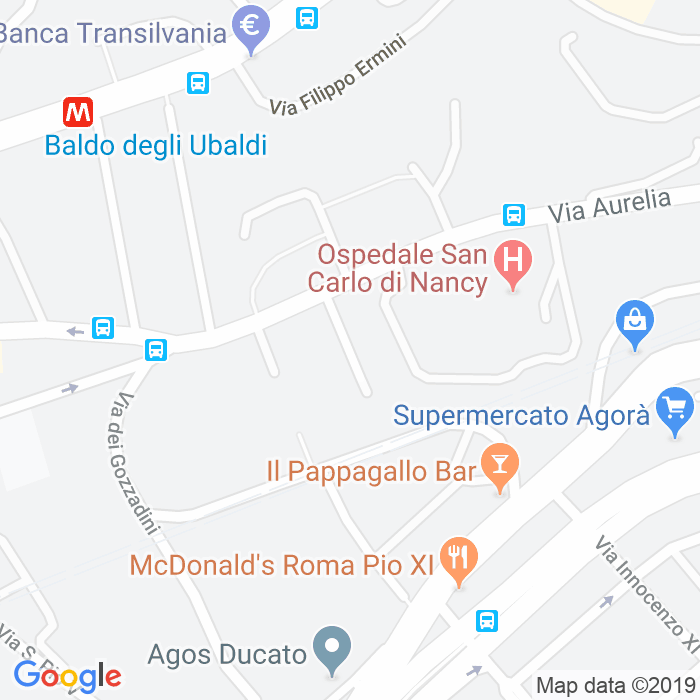 CAP di Via Cardinal Bofondi a Roma