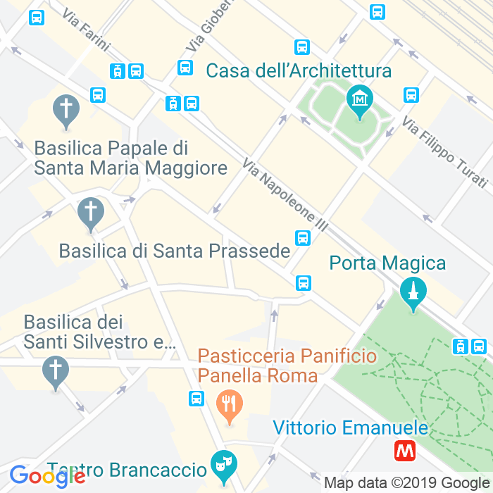 CAP di Via Carlo Baedeker a Roma