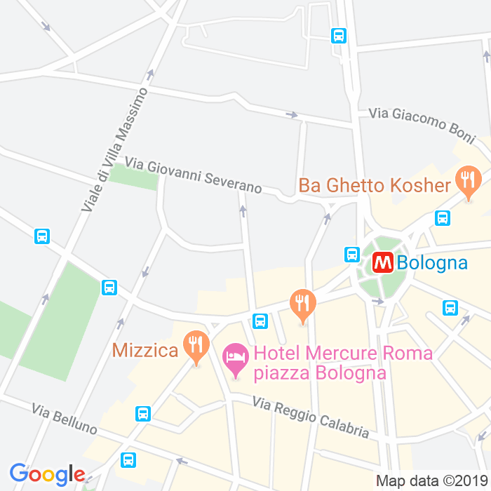 CAP di Via Carlo Bartolomeo Piazza a Roma
