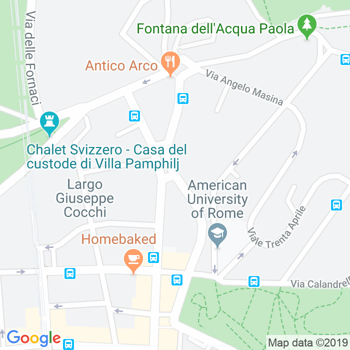 CAP di Via Carlo Bontemps a Roma