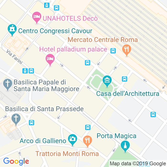 CAP di Via Carlo Cattaneo a Roma