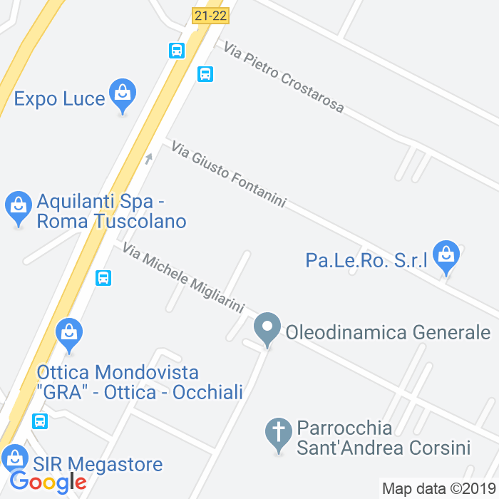 CAP di Via Carlo Cecchelli a Roma
