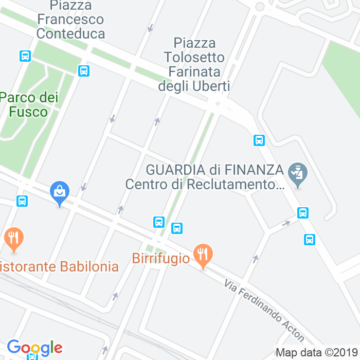 CAP di Via Carlo Del Greco a Roma
