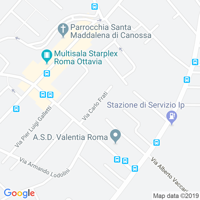 CAP di Via Carlo Frati a Roma