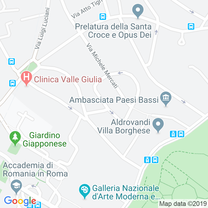 CAP di Via Carlo Linneo a Roma