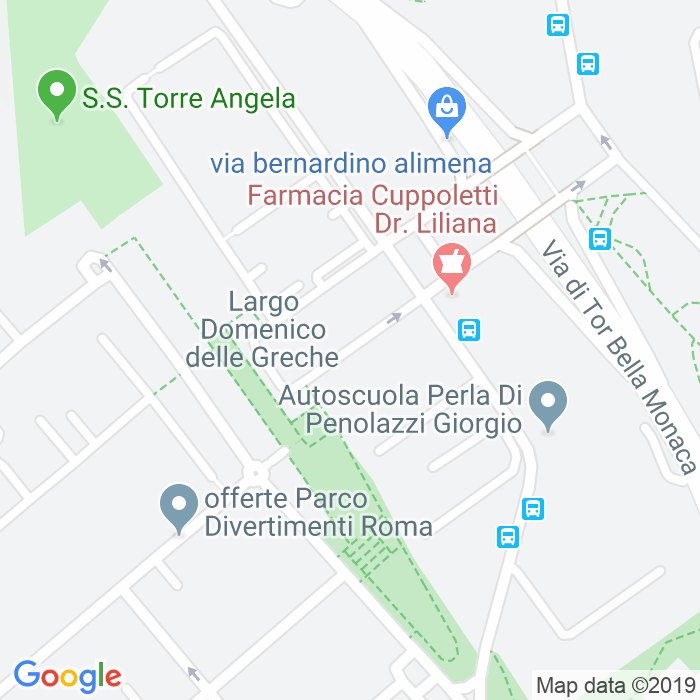 CAP di Via Carlo Restallino a Roma