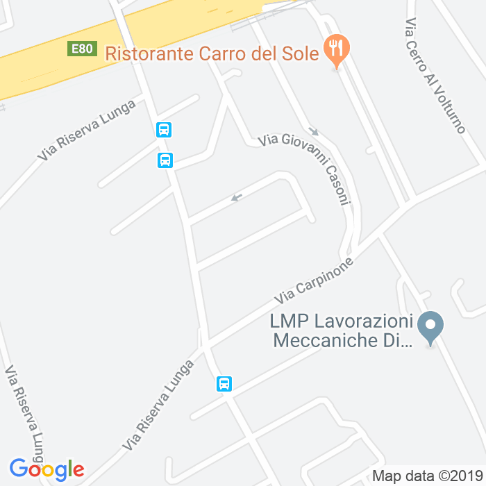 CAP di Via Carlo Roncoroni a Roma