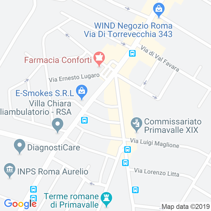 CAP di Via Carlo Santucci a Roma