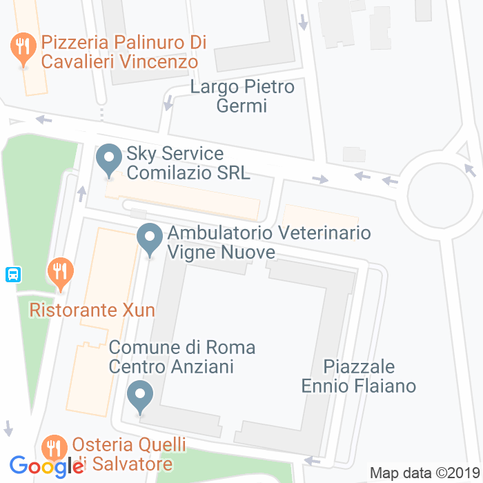 CAP di Via Carmine Gallone a Roma