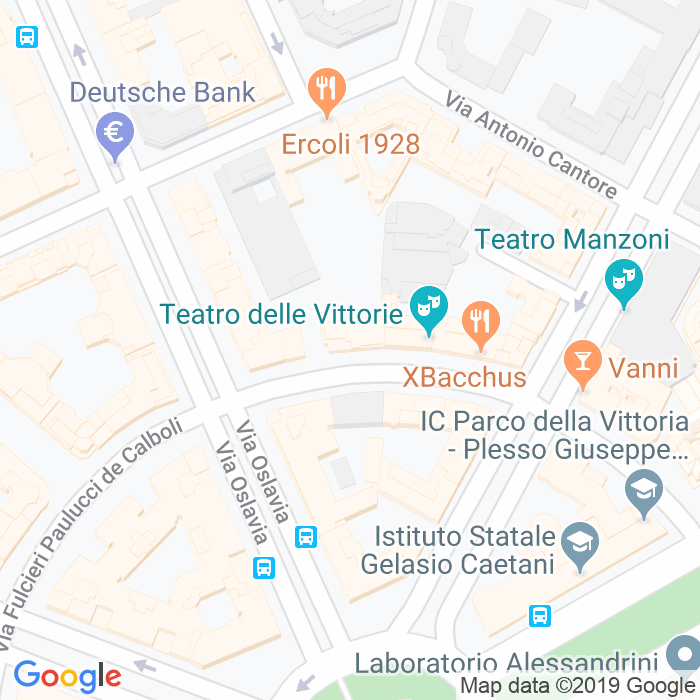 CAP di Via Casale Delle Vittorie a Roma