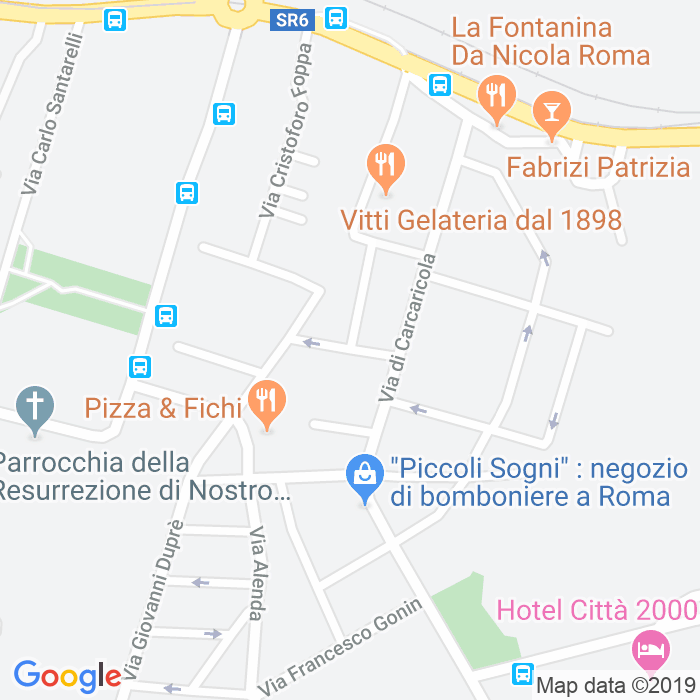CAP di Via Casamonte a Roma