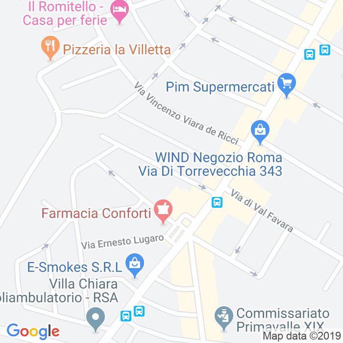 CAP di Via Casimiro Mondino a Roma
