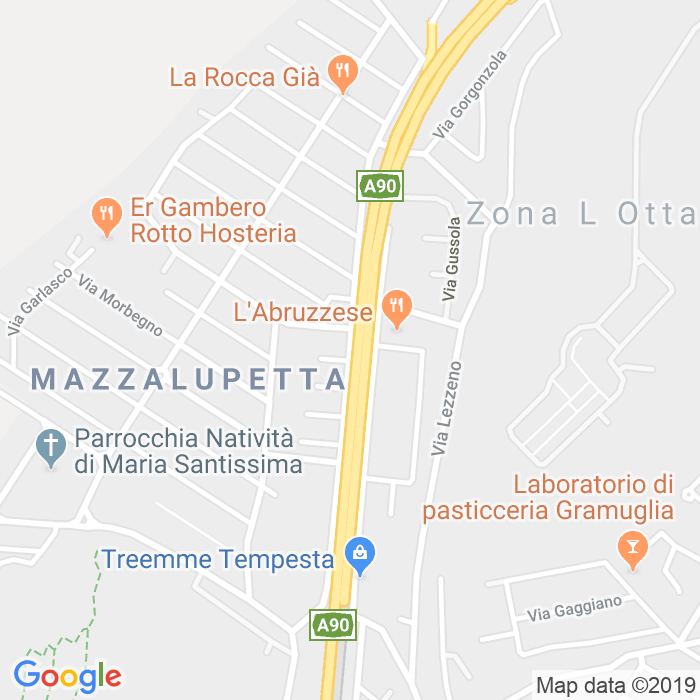 CAP di Via Casorezzo a Roma