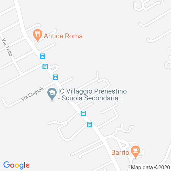 CAP di Via Castel Di Sangro a Roma