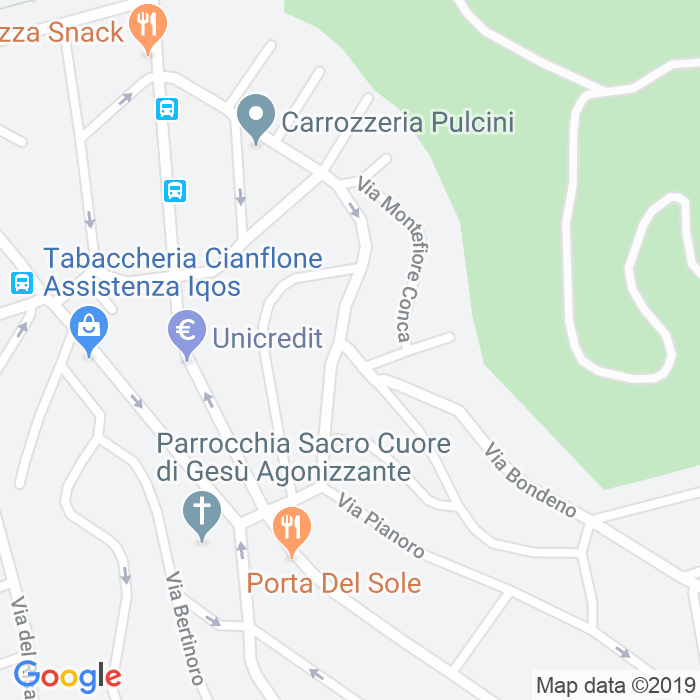 CAP di Via Castel Guelfo a Roma