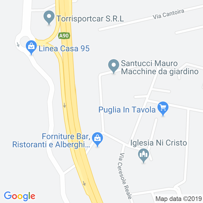CAP di Via Casteldelfino a Roma