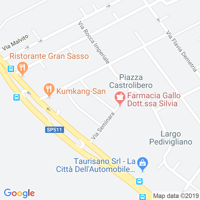CAP di Via Castelsilano a Roma