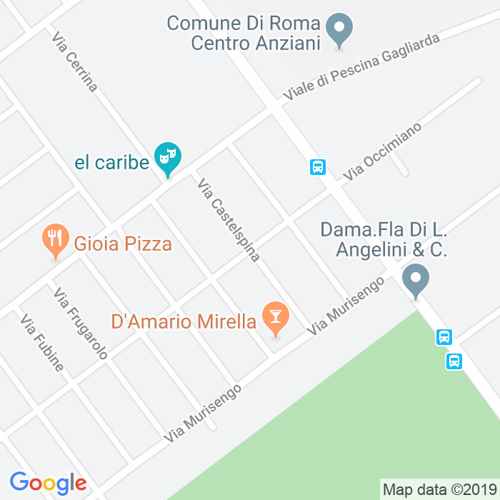 CAP di Via Castelspina a Roma