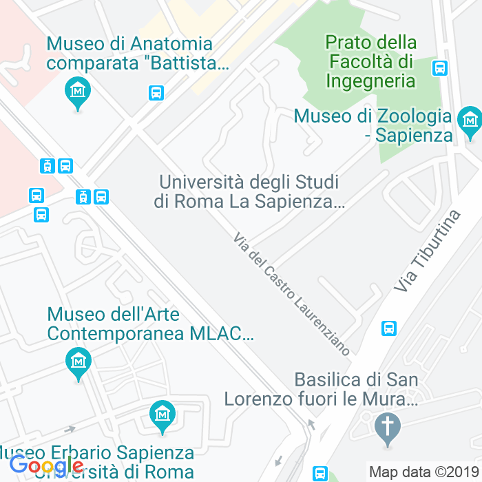 CAP di Via Castro Laurenziano a Roma