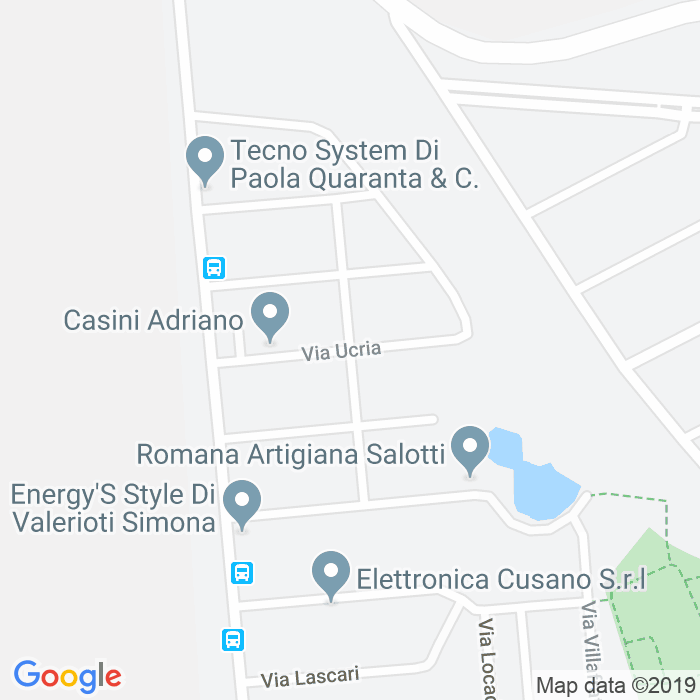 CAP di Via Castronovo Di Sicilia a Roma