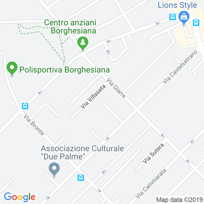 CAP di Via Cefalu a Roma