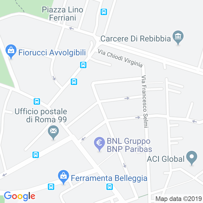 CAP di Via Celso Vulpiani a Roma