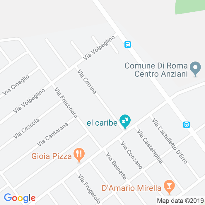 CAP di Via Cerrina a Roma