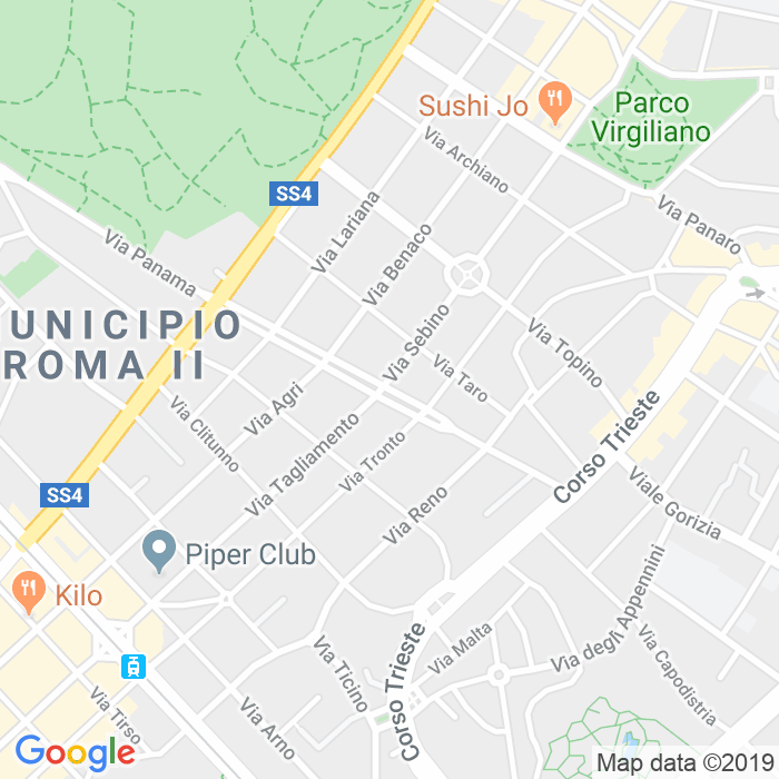 CAP di Via Chiana a Roma