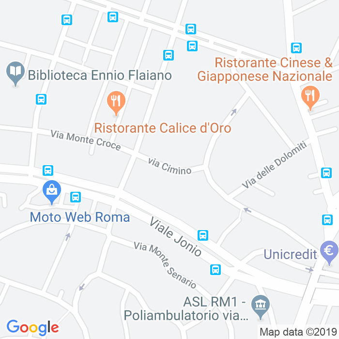 CAP di Via Cimino a Roma