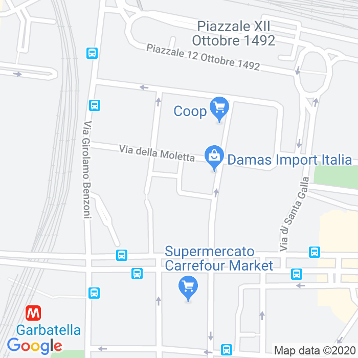 CAP di Via Ciriaco D'Ancona a Roma