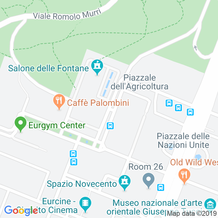 CAP di Via Ciro Il Grande a Roma