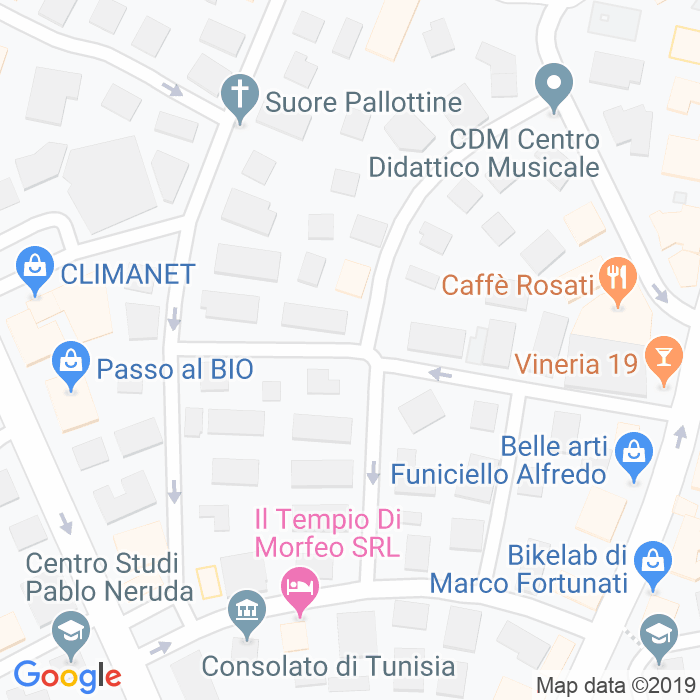 CAP di Via Col Di Tenda a Roma