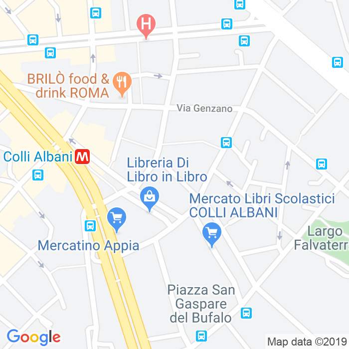 CAP di Via Colfelice a Roma