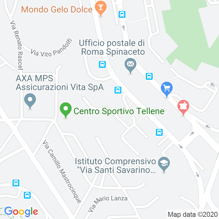 CAP di Via Console Orazio a Roma