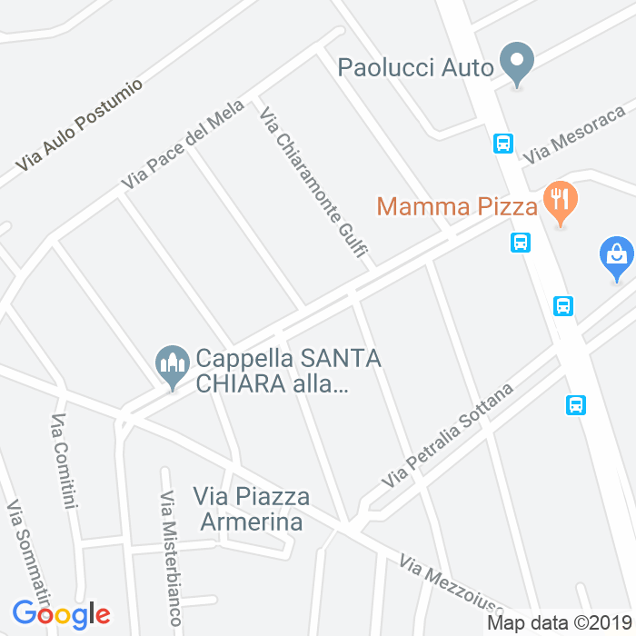 CAP di Via Contessa Entellina a Roma